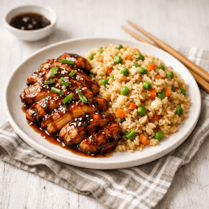 Teriyaki Chicken & Fried Rice